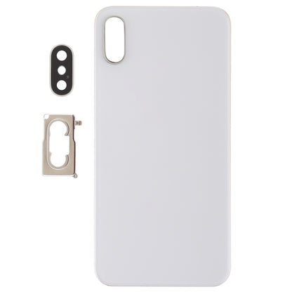 Battery Back Cover with Back Camera Bezel & Lens & Adhesive  for iPhone XS, For iPhone XS with Camera Lens