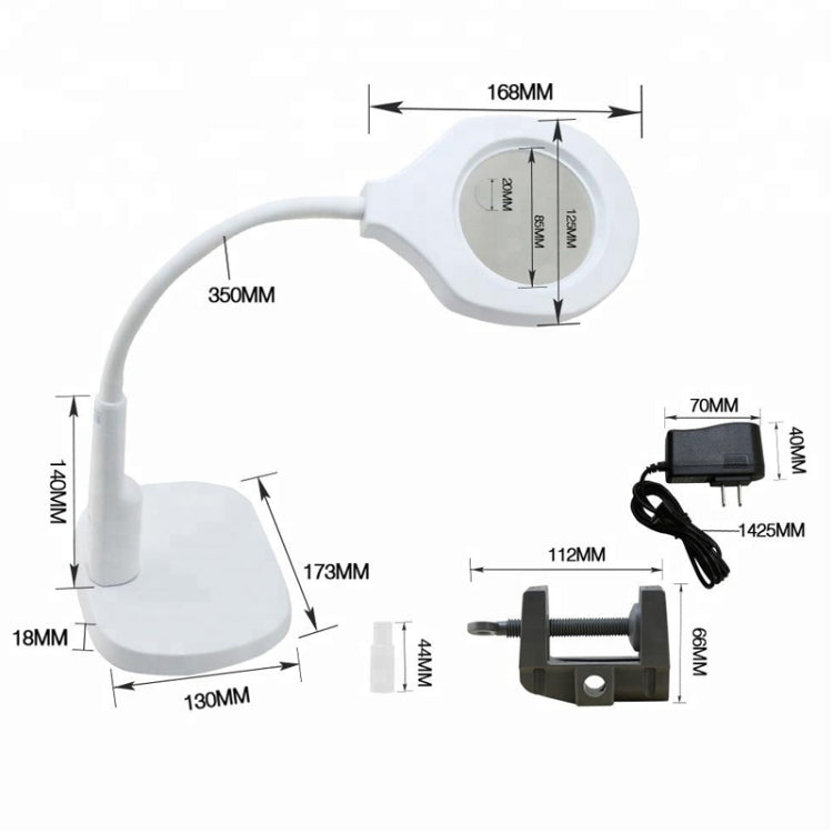 BEST Desktop Multi-function Portable Magnifying Lamp (Voltage 220V)