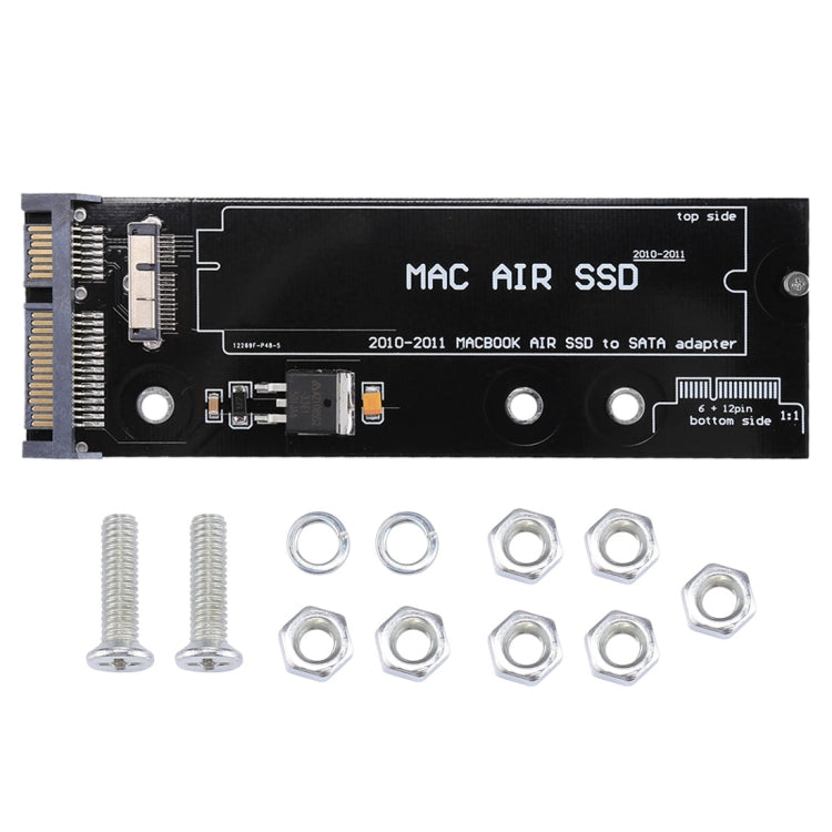 SSD to SATA Adapter for Macbook Air 11.6 inch A1370 (2010-2011) & 13.3 inch A1369 (2010-2011), SSD to SATA A1370 A1369