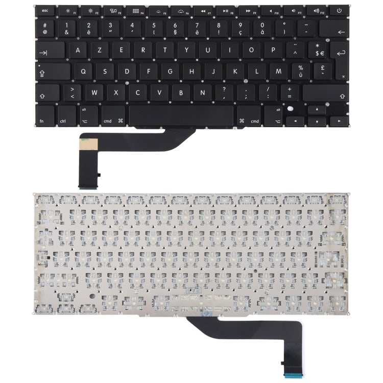 For Macbook Pro Retina 15 inch A1398 2012 2013 2014 2015 UK French Version Keyboard, A1398 2012 2013 2014 2015 (UK French Version)