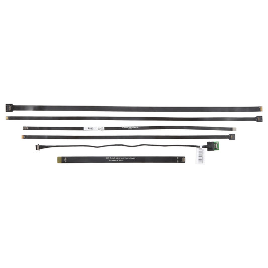 For MacBook Series 6 in 1 Audio Jack / Battery / Microphone / Speaker / Camera / Power Fingerprint Button Extension Testing Flex Cable, For MacBook Series