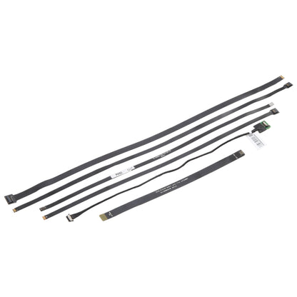 For MacBook Series 6 in 1 Audio Jack / Battery / Microphone / Speaker / Camera / Power Fingerprint Button Extension Testing Flex Cable, For MacBook Series