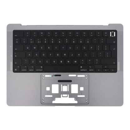 For MacBook Pro 14 inch 2021 A2442 / 2023 A2779 Big Backspace Version UK Keyboard with C Shell, A2442 / 2023 A2779, A2442 2021 / A2779 2023