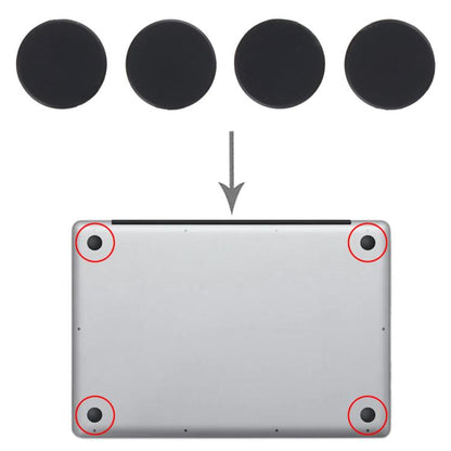 For MacBook Air M4 13 inch A3240 4 in 1 Bottom Case Rubber Mats