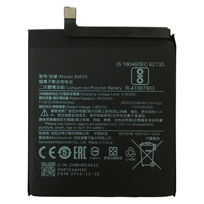 BM3D 3020mAh for Xiaomi Mi 8 SE Li-Polymer Battery, For Xiaomi Mi 8 SE