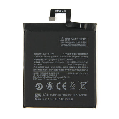 BN20 2810mAh for Xiaomi Mi 5c Li-Polymer Battery, For Xiaomi Mi 5c