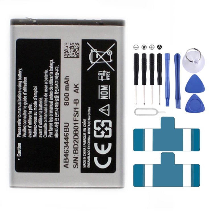 800mAh Rechargeable Li-ion Battery for Galaxy C3300K / X208 / B189 / B309 / GT-C3520 / E1228 / GT-E2530