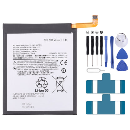 For Motorola Moto E (2020) 3500mAh Replacement Li-Polymer Battery LC40, For Motorola Moto E (2020)