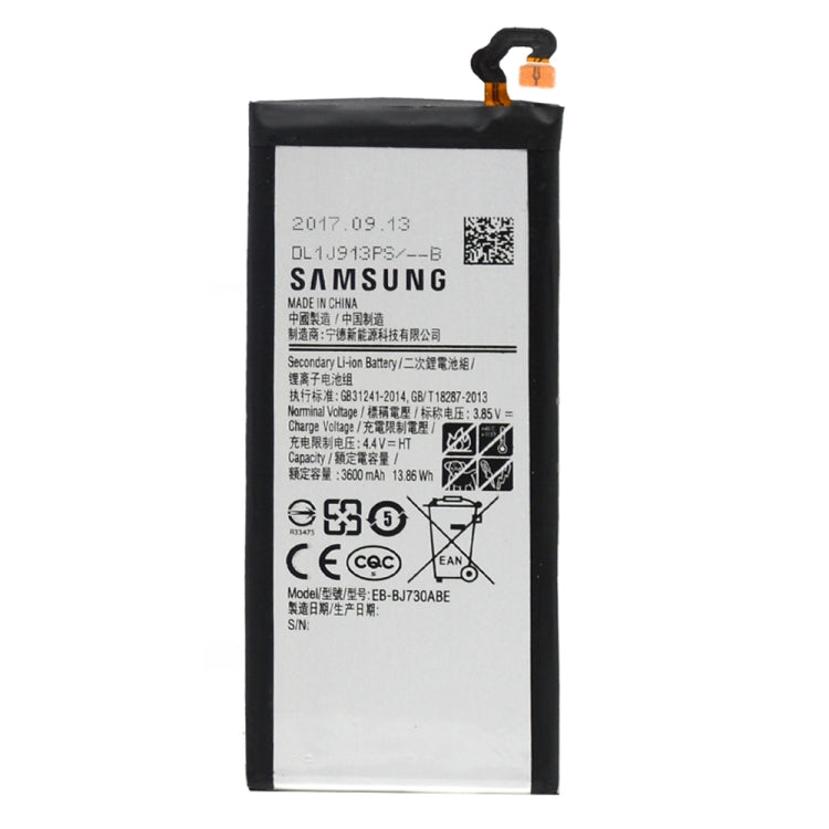 3600mAh Li-Polymer Battery EB-BJ730ABE for Samsung Galaxy J7 (2017) / J730 / J730F / J730FM / J7 Pro, For Galaxy J7 (2017)