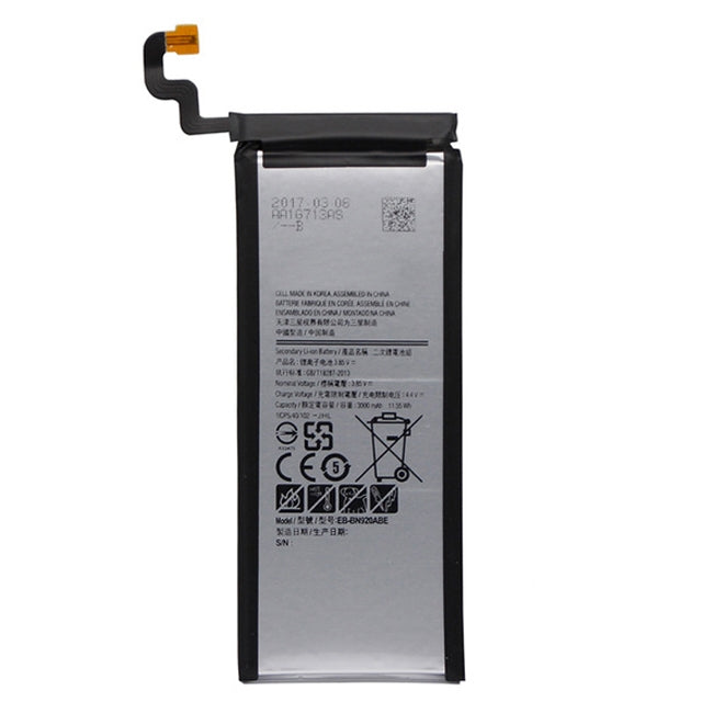 3000mAh Li-Polymer Battery EB-BN920ABE for Samsung Galaxy Note 5 / N9200 / N920t / N920c, For Galaxy Note 5