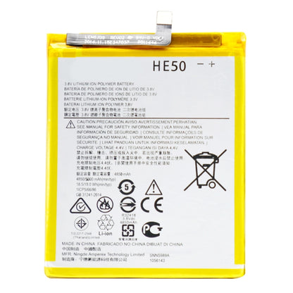 4850mAh Li-Polymer Battery HE50 for Motorola Moto E4 Plus / XT1775, For Moto E4 Plus