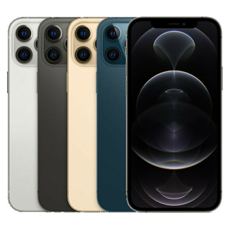 Apple iPhone 12 Pro Max 128GB Unlocked Mix Colors Used AB Grade, iPhone 12 Pro Max 128GB