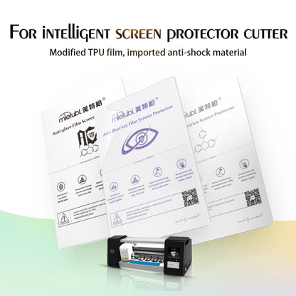 50 PCS 12 x 18cm Phone HD TPU Soft Hydrogel Film Supplies for Intelligent Protector Cutter, 12 x 18cm HD Film
