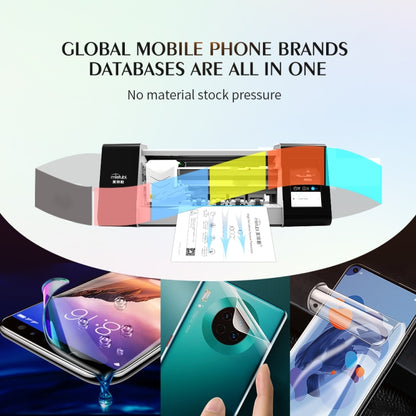 50 PCS 12 x 18cm Phone HD TPU Soft Hydrogel Film Supplies for Intelligent Protector Cutter, 12 x 18cm HD Film