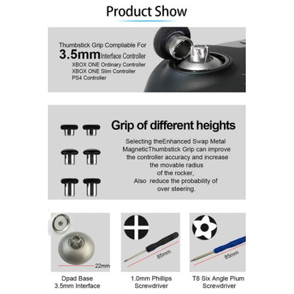 18 PCS Game Controller Handle Key Replacement Accessories for Xbox One ELITE