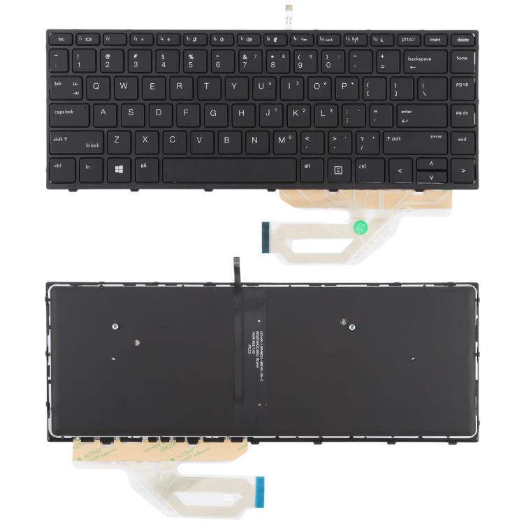 For HP Probook 430 G5 440 G5 445 G5 640 G4 640 G5 L01071-001 L00735-001 US Version Keyboard with Backlight, For HP Probook 430 G5