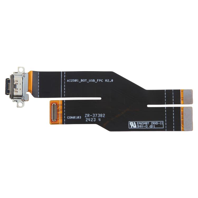 For Asus ROG Phone 9 5G&#160;/ 9 Pro 5G Bottom Charging Port Flex Cable, For Asus ROG Phone 9 5G / 9 Pro 5G(Bottom)
