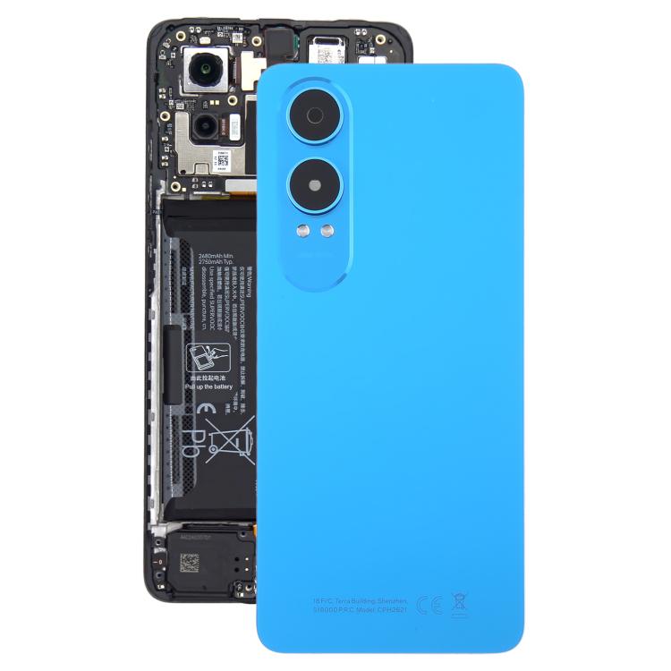 For OnePlus Nord CE4 Lite Plastic Back Cover with Camera Lens Cover, For OnePlus Nord CE4 Lite(with Camera Lens)