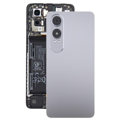 For OnePlus Nord CE4 Lite Plastic Back Cover with Camera Lens Cover