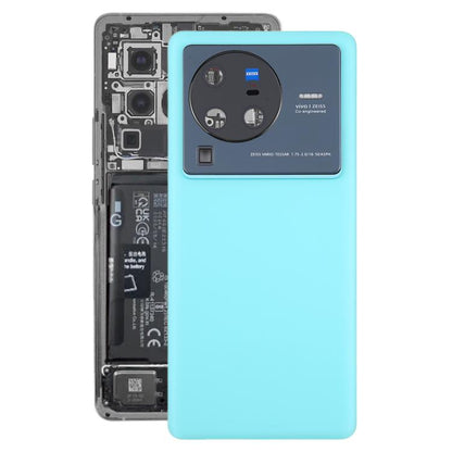 For vivo X80 Pro Battery Back Cover with Camera Lens Cover, For vivo X80 Pro(with Camera Lens)