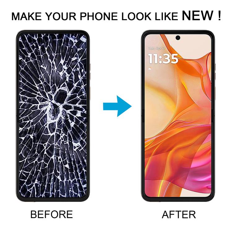 For Motorola Razr 50 Ultra Original LCD Screen Digitizer Full Assembly with Frame, For Motorola Razr 50 Ultra(Original)