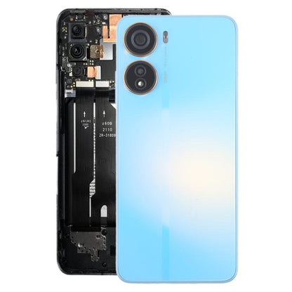 For ZTE Axon 40 Lite Plastic Battery Back Cover with Middle Frame / Camera Lens Cover