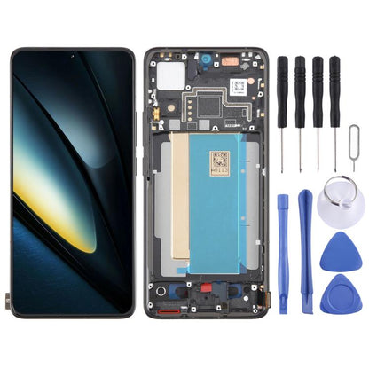 For Xiaomi Poco F6 Pro AMOLED Original LCD Screen Digitizer Full Assembly with Frame