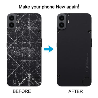 For Nothing CMF Phone 1 Plastic Battery Back Cover, For Nothing CMF Phone 1, For Nothing CMF Phone 1(Orange), For Nothing CMF Phone 1(Blue)