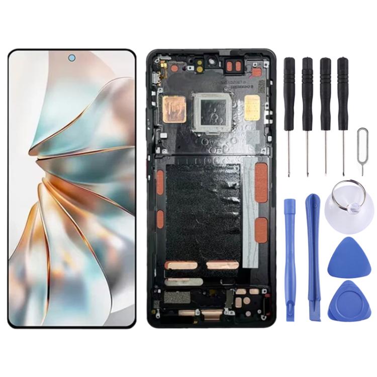 For ZTE nubia Z60S Pro NX725J Original LCD Screen Digitizer Full Assembly with Frame, For ZTE nubia Z60S Pro(Original)