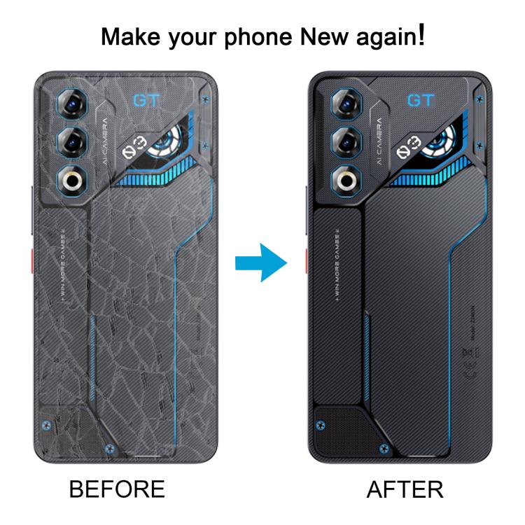 For ZTE nubia Neo 3 GT Glass Battery Back Cover with Camera Lens Cover, For ZTE nubia Neo 3 GT