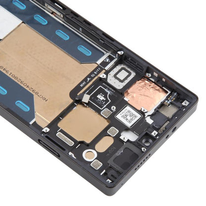 For ZTE nubia RedMagic 10S Pro+ Middle Frame Bezel Plate with In-Display Fingerprint Sensor Flex Cable, For ZTE nubia RedMagic 10S Pro+