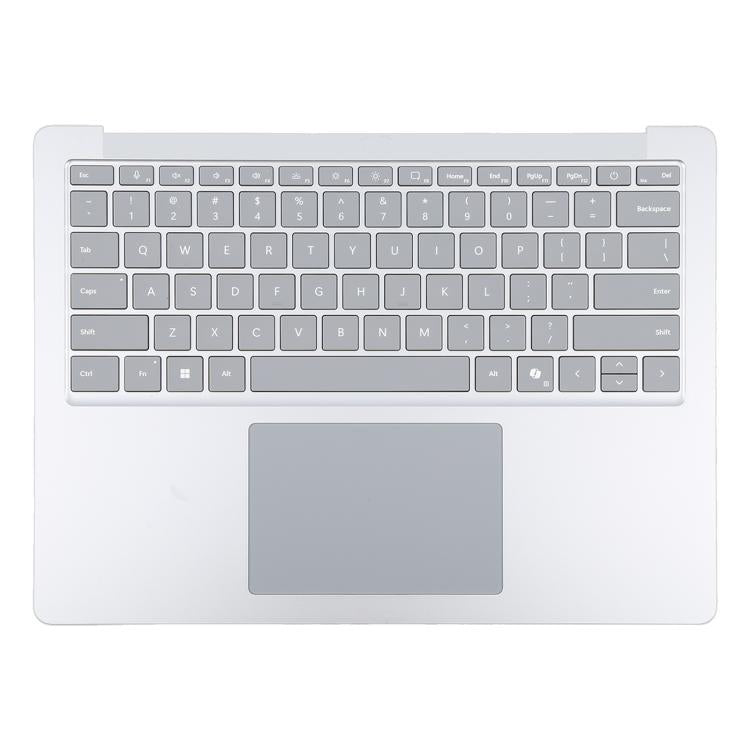 For Microsoft Surface Laptop 6 13.5 inch US Keyboard with C Shell / Touch Board (Silver), For Microsoft Surface Laptop 6 13.5 inch US