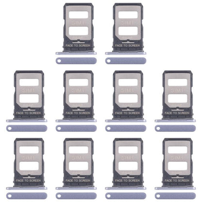 For Xiaomi 14T 5G 10pcs Original SIM Card Tray + SIM Card Tray, For Xiaomi 14T 5G(Original)