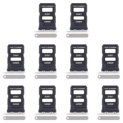 For Xiaomi 15 10pcs Original SIM Card Tray + SIM Card Tray, For Xiaomi 15(Original)