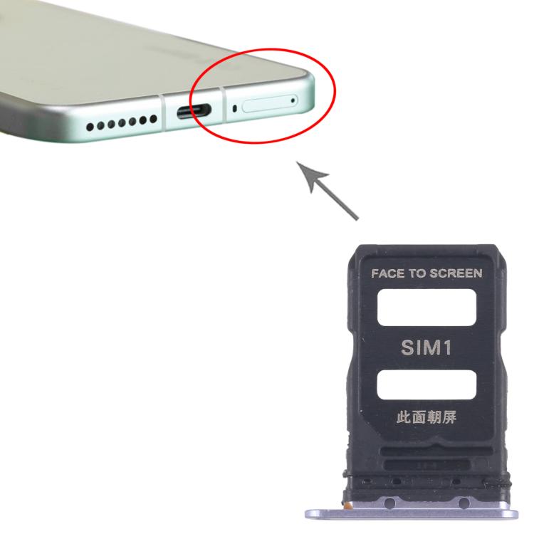 For Xiaomi 15 10pcs Original SIM Card Tray + SIM Card Tray