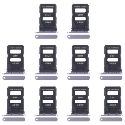 For Xiaomi 15 10pcs Original SIM Card Tray + SIM Card Tray, For Xiaomi 15(Original)