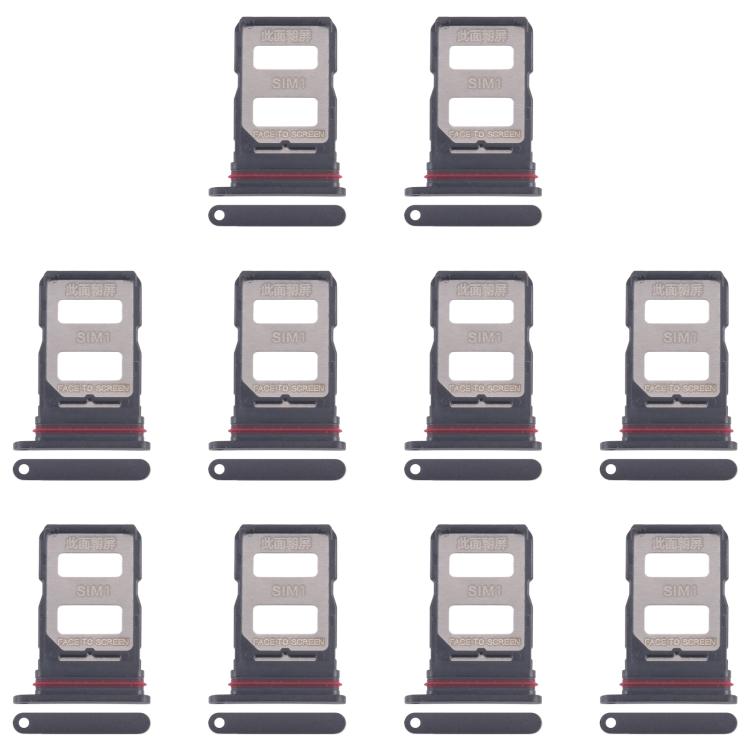 For Xiaomi Poco F7 10pcs Original SIM Card Tray + SIM Card Tray, For Xiaomi Poco F7(Original)
