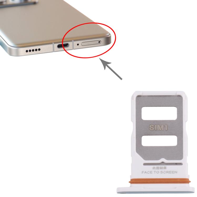 For Xiaomi 14T Pro+ 5G 10pcs Original SIM Card Tray + SIM Card Tray