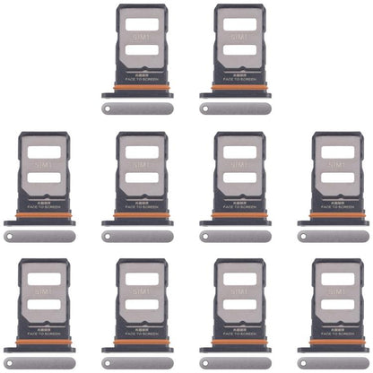 For Xiaomi 14T Pro+ 5G 10pcs Original SIM Card Tray + SIM Card Tray, For Xiaomi Redmi Note 14 Pro+ 5G(Original)