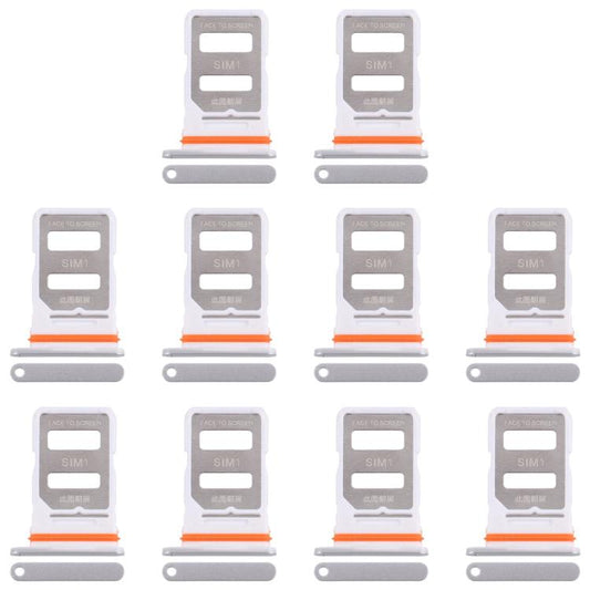 For Xiaomi Redmi Turbo 4 10pcs Original SIM Card Tray + SIM Card Tray, For Xiaomi Redmi Turbo 4(Original)