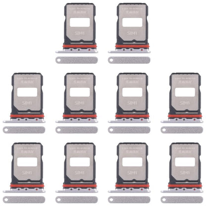 For Xiaomi Redmi K80 10pcs Original SIM Card Tray + SIM Card Tray, For Xiaomi Redmi K80(Original)