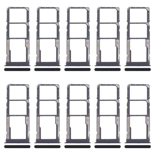 For Xiaomi Redmi 14C 4G 10pcs Original SIM Card Tray + SIM Card Tray + Micro SD Card Tray