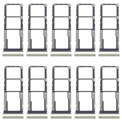 For Xiaomi Redmi 14C 4G 10pcs Original SIM Card Tray + SIM Card Tray + Micro SD Card Tray, For Xiaomi Redmi 14C 4G(Original)