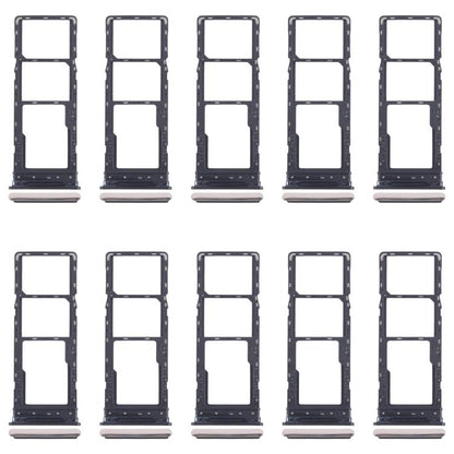 For Tecno Spark 20 Pro 4G 10pcs Original SIM Card Tray + SIM Card Tray + Micro SD Card Tray, For Tecno Spark 20 Pro 4G