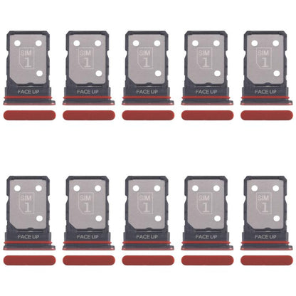 For Motorola Edge 50 Neo 10pcs Original SIM Card Tray + SIM Card Tray, For Motorola Edge 50 Neo