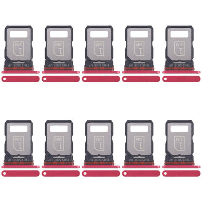 For Motorola Edge 30 Fusion XT2243-1 10pcs Original SIM Card Tray + SIM Card Tray, For Motorola Edge 30 Fusion