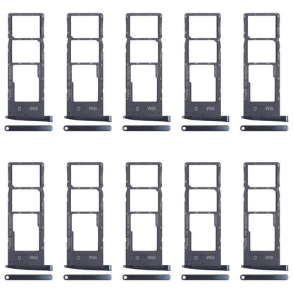For Motorola Moto G6 10pcs Original SIM Card Tray + SIM Card Tray + Micro SD Card Tray, For Motorola Moto G6