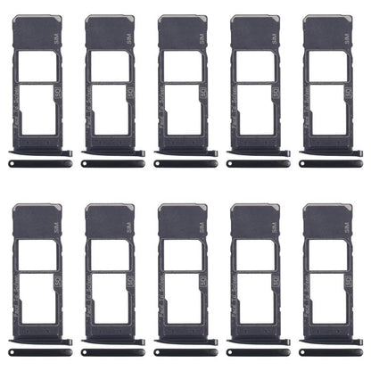For Motorola Moto G7 Plus 10pcs Original SIM + Micro SD Card Tray, For Motorola Moto G7 Plus