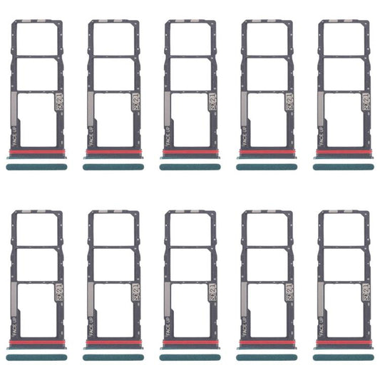 For Motorola Moto G04s 10pcs Original SIM Card Tray + SIM Card Tray + Micro SD Card Tray