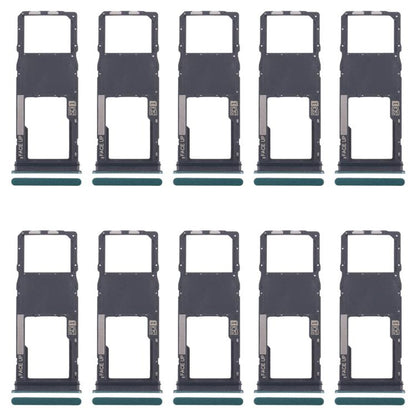 For Motorola Moto G04 10pcs Original SIM Card Tray + Micro SD Card Tray, For Motorola Moto G04(Original)